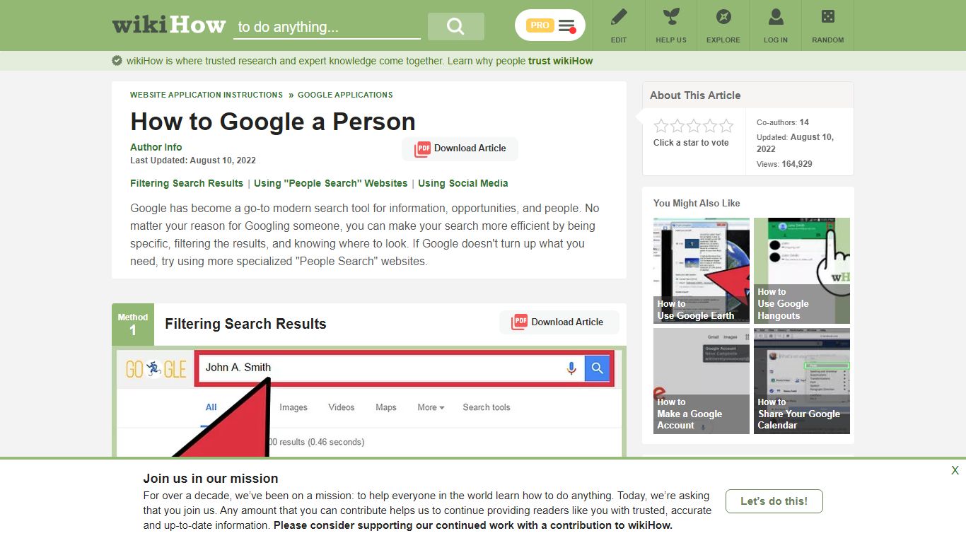 3 Ways to Google a Person - wikiHow